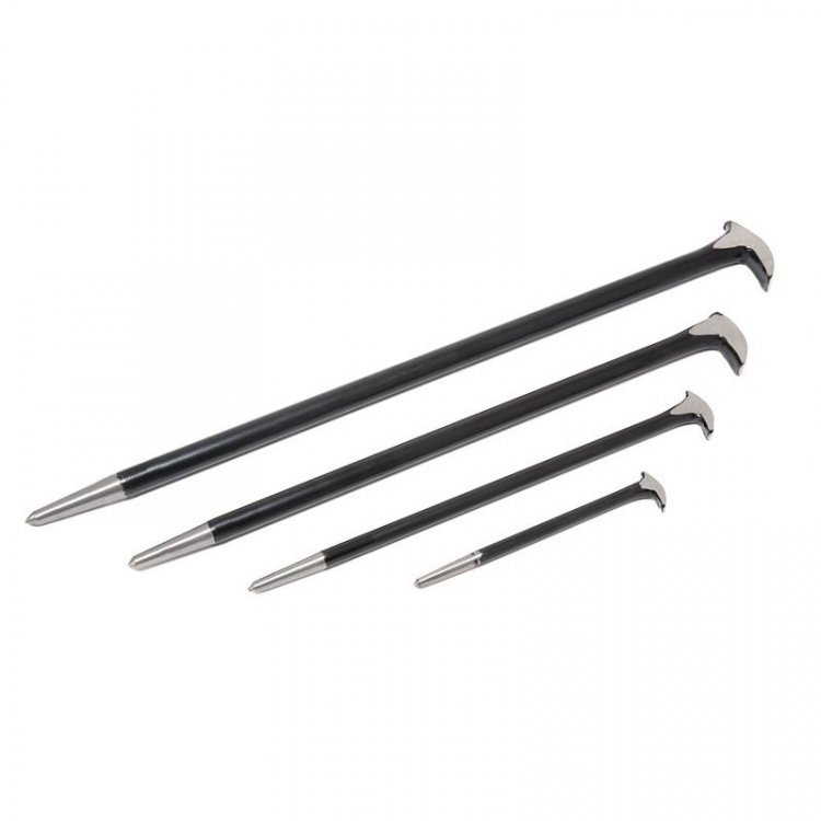 Набор монтировок специальных изогнутых 90° 4пр.(L:490, 390, 290, 150мм),в блистере