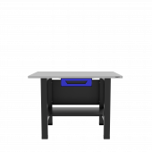 Верстак бестумбовый с ящиком, синий/ Стол для слесарных работ 1200*700 GAROPT, Gt1200STY1.blue