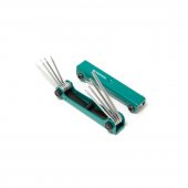 Набор ключей TORX складной 8пр.(T5H-T10H, T15H, T20H c отверстием)