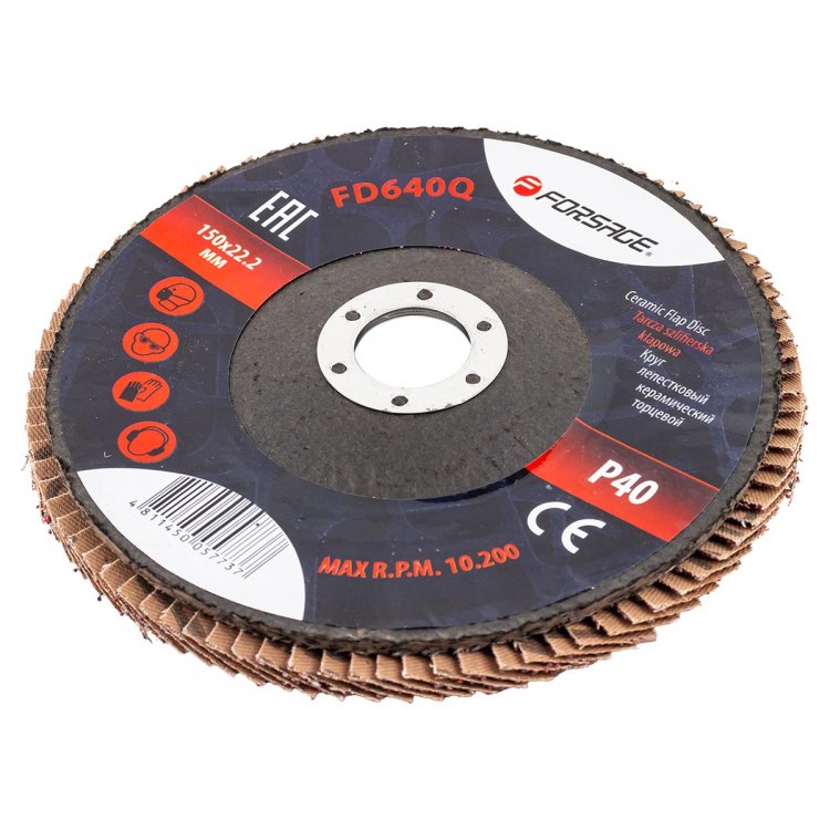 Круг лепестковый керамический торцевой