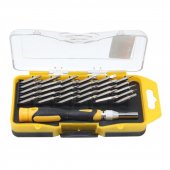 Отвертка телескопическая с комплектом бит, 30пр.в пластиковом футляре Отвертка телескопическая с комплектом бит, 30пр.в пластиковом футляре