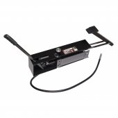 Станция гидравлическая с ножным и ручным приводом в защитном кожухе 20т (объем масла - 1.5л, давление - 630 bar ) Станция гидравлическая с ножным и ручным приводом в защитном кожухе 20т (объем масла - 1.5л, давление - 630 bar )