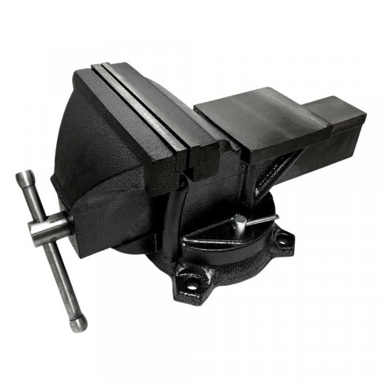 Тиски слесарные 200 мм с поворотным основанием Horex, арт. HZ 30.1.208S Тиски слесарные 200 мм с поворотным основанием Horex, арт. HZ 30.1.208S