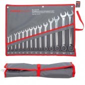 Набор ключей комбинированных 14 пр (10,12-19,21,24,27,30,32мм), на полотне