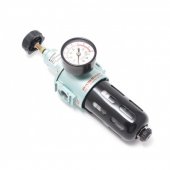 Фильтр тонкой очистки 5Мк с регулятором и манометром для  пневмосистем 1/4"