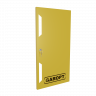 Фасад тумбы "дверь" для верстака GAROPT, серия STANDART, ЖЕЛТЫЙ