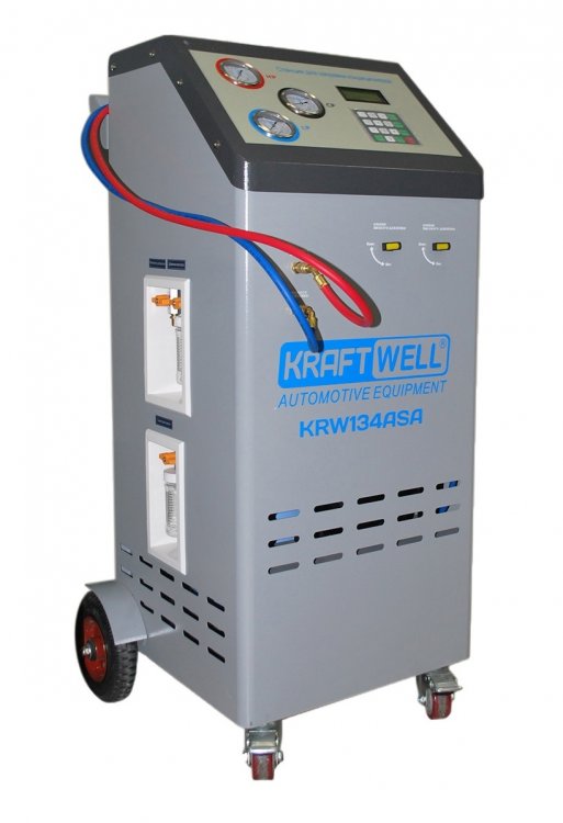 Станция полуавтомат для заправки автомобильных кондиционеров