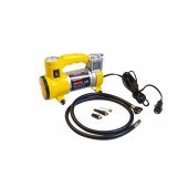 Компрессор поршневой автомобильный с фонарем F-581 "FORSAGE" (35л/мин, 15А) 12V