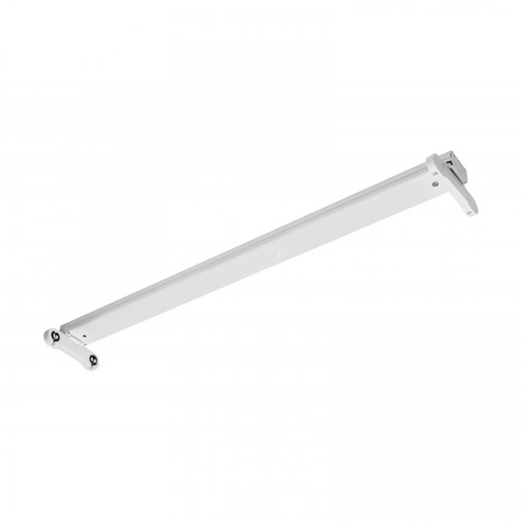 Светильник накладной OSL SLIM-2x150см для открытой лампы T8 LED, G13, IP20, 220В, одностороннее питание, белый корпус
