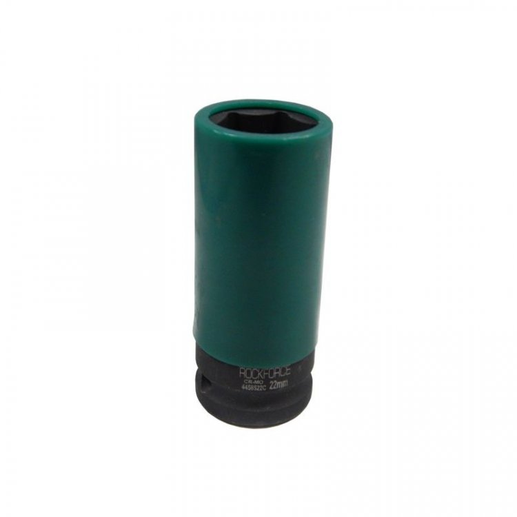 Головка ударная глубокая для литых дисков с защитным кожухом  22мм, 1/2"