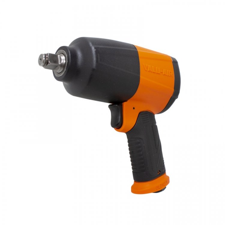 Пневмогайковерт ударный в облегченном корпусе с реверсом и регулировкой усилия 1/2''(550Hм, 7500 об/мин,6.3bar,вес 2кг) Пневмогайковерт ударный в облегченном корпусе с реверсом и регулировкой усилия 1/2''(550Hм, 7500 об/мин,6.3bar,вес 2кг)