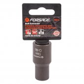 Головка-экстрактор для поврежденных болтов/гаек 13ммх50мм, 1/2", на пластиковом держателе Головка-экстрактор для поврежденных болтов/гаек 13ммх50мм, 1/2", на пластиковом держателе