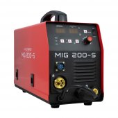 Сварочный полуавтомат KVAZARRUS MIG 200-S - Универсальный 200А полуавтомат 3-в-1. MIG/MMA/TIG Lift и возможность сварки порошковой проволокой (FCAW). Регулировка форсажа дуги (контроль стабилизации дуги). 2 цифровых дисплея. SPOOL GUN. 2T/4T. Регулир