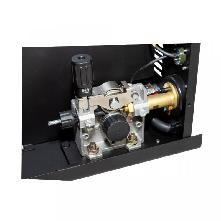 Сварочный полуавтомат KVAZARRUS MIG 200-S - Универсальный 200А полуавтомат 3-в-1. MIG/MMA/TIG Lift и возможность сварки порошковой проволокой (FCAW). Регулировка форсажа дуги (контроль стабилизации дуги). 2 цифровых дисплея. SPOOL GUN. 2T/4T. Регулир