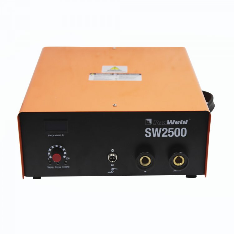 FoxWeld Аппарат конденсаторной приварки шпилек SW2500  - полн.комплект/220В / цанги М4-М80 (арт. 3094) FoxWeld Аппарат конденсаторной приварки шпилек SW2500  - полн.комплект/220В / цанги М4-М80 (арт. 3094)