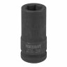 Головка ударная глубокая 22мм (6гр.), 3/4"