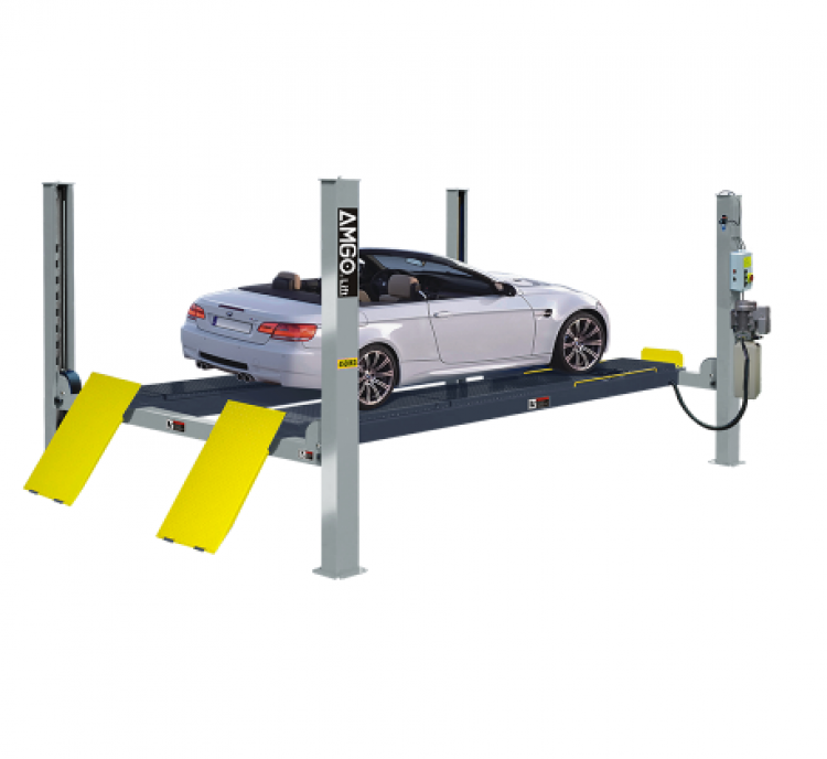 A445A (PEAK 410A) Подъемник четырехстоечный, 4.5 т. под 3D сход-развал A445A (PEAK 410A) Подъемник четырехстоечный, 4.5 т. под 3D сход-развал