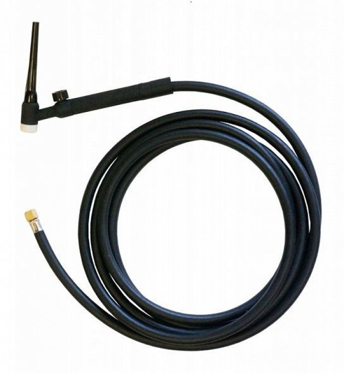 Горелка TIG 17V 140A(35%) M12x1, 4m вентильная (без силового разъема) Горелка TIG 17V 140A(35%) M12x1, 4m вентильная (без силового разъема)