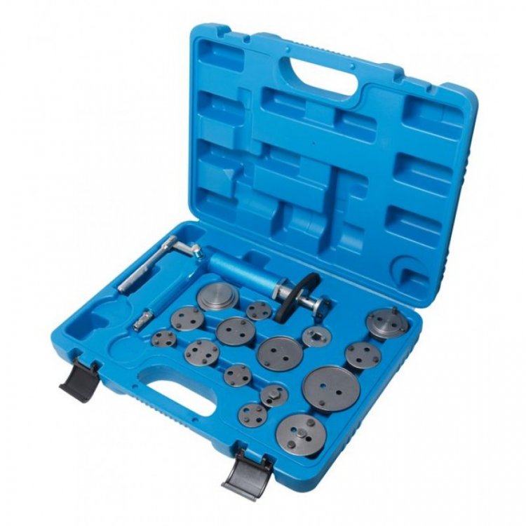 Набор для обслуживания тормозных цилиндров 16пр.(пневматический право/левосторонний привод), в кейсе