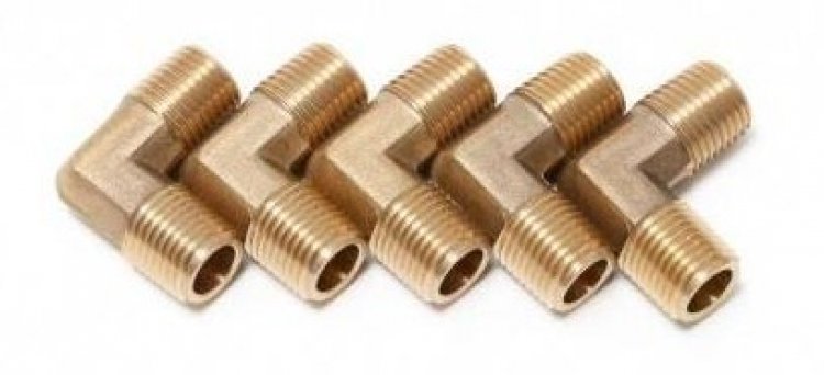 Соединитель угловой наруж.резьба 3/8"х3/8", к-т 5шт.