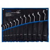 Ключи накидные отогнутые на 75град., набор 12пр. (6х7, 8х9, 10х11, 12х13, 14х15, 16х17, 18х19, 20х22, 21х23, 24х27, 25х28, 30х32мм) Ключи накидные отогнутые на 75град., набор 12пр. (6х7, 8х9, 10х11, 12х13, 14х15, 16х17, 18х19, 20х22, 21х23, 24х27, 25х28, 30х32мм)