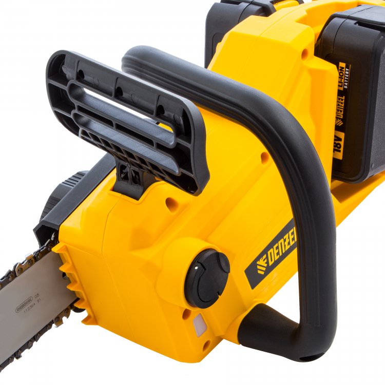 Цепная пила аккумуляторная бесщет. RCS400-36, Li-ion, 36 В, 4 Ач, шина 400 мм// Denzel