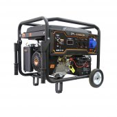 Бензиновый генератор FoxWeld Expert G7500 EW - Бензиновый электрогенератор предназначен для выработки однофазного, электрического тока напряжением 230 В и частотой 50 Гц.  С его помощью можно осуществлять питание электроприборов, электроинструмента,