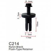 Клипса для крепления внутренней обшивки а/м Ниссан пластиковая (100шт/уп.) Клипса для крепления внутренней обшивки а/м Ниссан пластиковая (100шт/уп.)