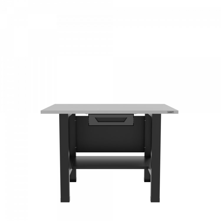 Верстак бестумбовый с ящиком, серый/ Стол для слесарных работ 1200*700 GAROPT, Gt1200STY1.grey