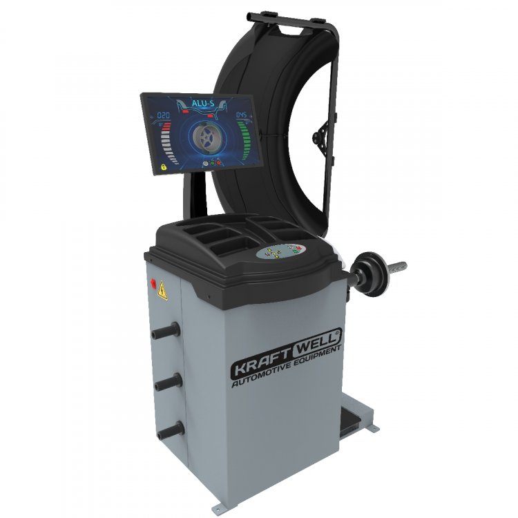 Балансировочный станок автомат с ЖК монитором 19, лазер, ГОЛОС