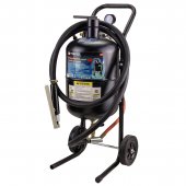 Пескоструйный аппарат передвижной пневматический напорного типа (бак 19л, 170-566л/мин, 4-8,5атм)