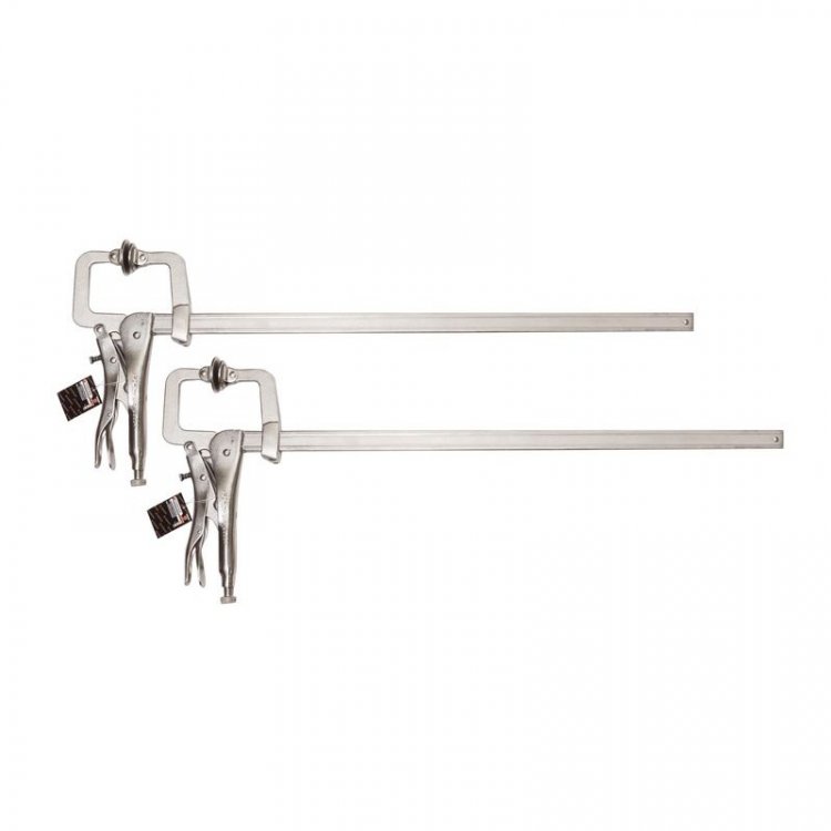 Зажим гейферный струбцинного типа с "плавающим круглым захватом" 24"-600мм (захват:0-610мм)