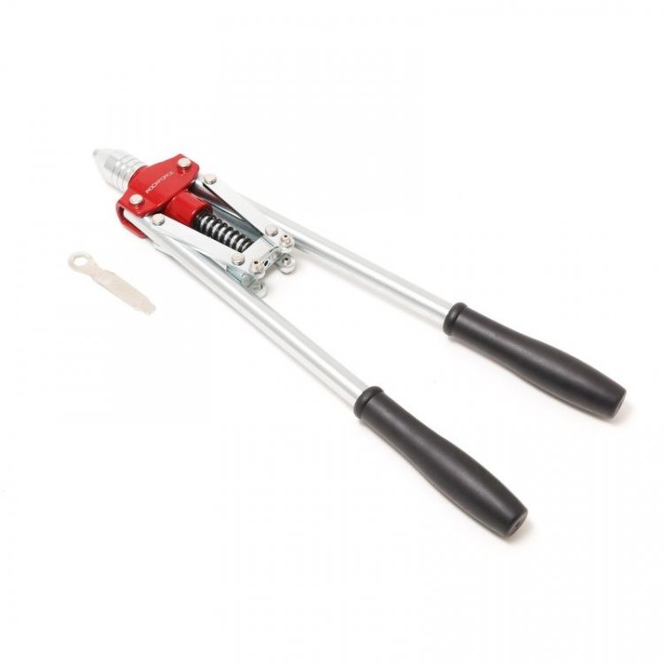 Заклепочник механический двуручный "Profi", Taiwan (L-450мм, заклепки 2.4-4.8мм) Заклепочник механический двуручный "Profi", Taiwan (L-450мм, заклепки 2.4-4.8мм)