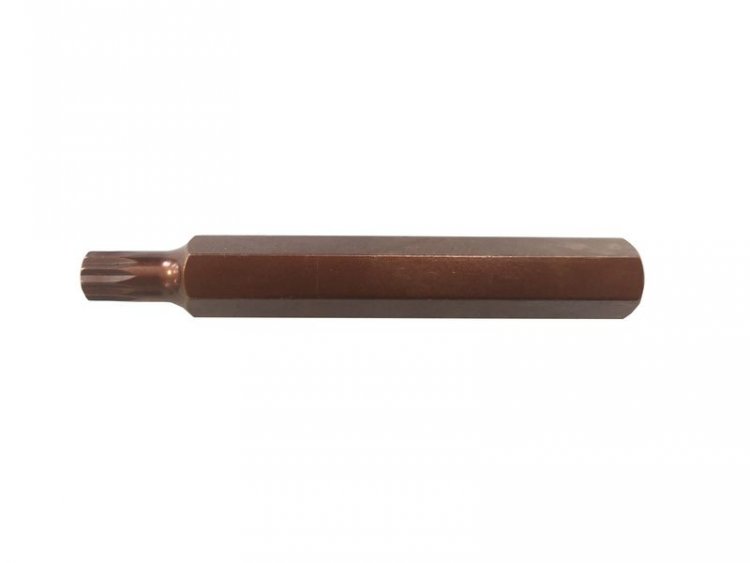Бита 12-лучевая SPLINE M14х75ммL, 10мм
