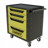 Gt4.yell Тележка инструментальная Garopt 4 ящика ЖЕЛТАЯ, Серия "Low-cost"
