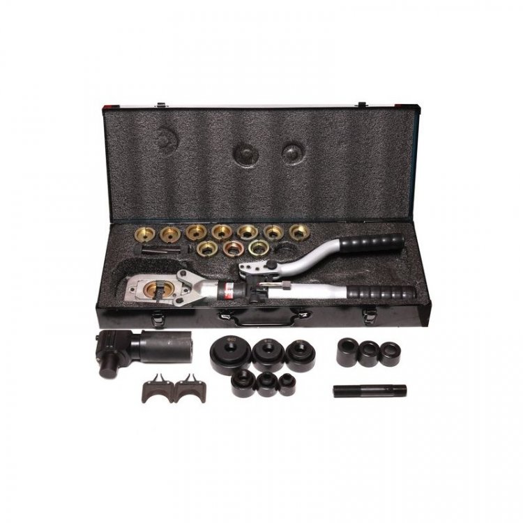 Инструмент гидравлический 3в1 6.5т (max Ø резки:40мм; пробойник:22,27,34,43,49,60мм; обжимка: 16,25,35,50,70,95,120,150,185,240,300ммход;штока:42мм)