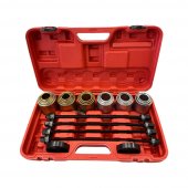 Съемник универсальный для демонтажа подшипников и сайлентблоков (27 предметов) Horex, арт. HZ 25.1.084Y Съемник универсальный для демонтажа подшипников и сайлентблоков (27 предметов) Horex, арт. HZ 25.1.084Y