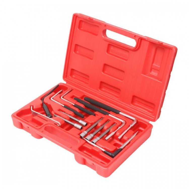 Набор приспособлений для демонтажа подушки безопасности, 12пр., в кейсе