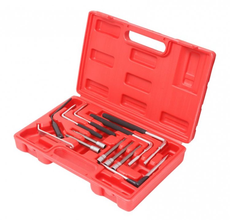 Набор приспособлений для демонтажа подушки безопасности, 12пр., в кейсе