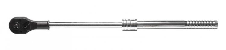 Трещотка реверсивная телескопическая с рукояткой под усилитель 3/4''L500-760мм (24зуб.)