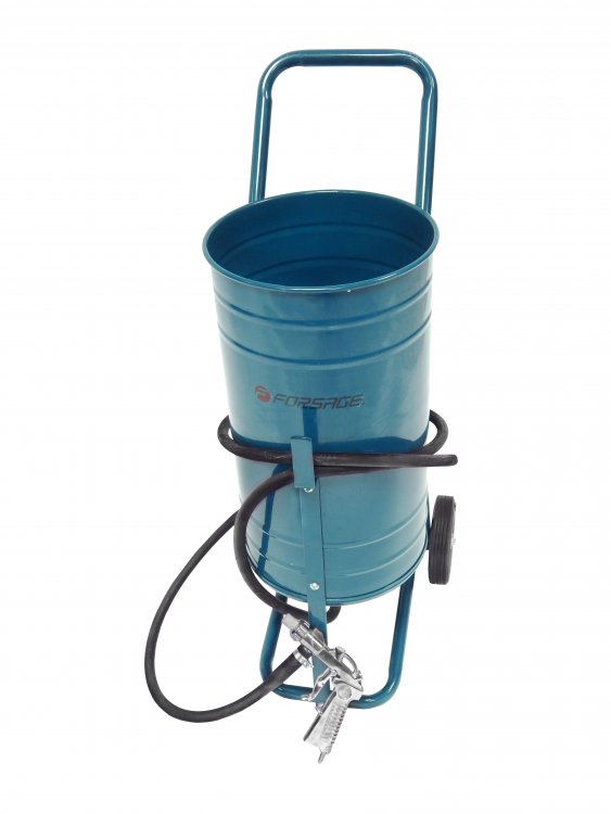 Передвижной пескоструйный аппарат инжекторного типа (бак 28л)