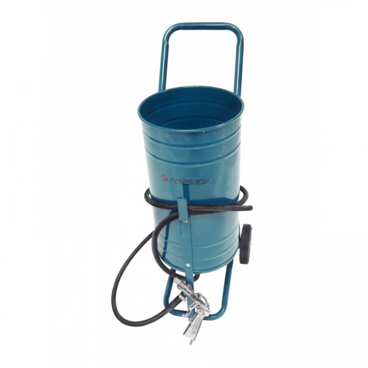 Передвижной пескоструйный аппарат инжекторного типа (бак 28л)