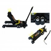 Домкрат подкатной гидравлический 3т низкопрофильный с воротком и LEDподсветкой(hmin85мм,h max387мм,головки:17x19мм,21х23мм;ААx1.5Vв к-тенеидут)в кейс Домкрат подкатной гидравлический 3т низкопрофильный с воротком и LEDподсветкой(hmin85мм,h max387мм,головки:17x19мм,21х23мм;ААx1.5Vв к-тенеидут)в кейс