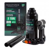 Домкрат бутылочный двухштоковый  2т с клапаном (высота подхвата - 170мм, высота подъема - 370мм, ход штока - 160мм) Домкрат бутылочный двухштоковый  2т с клапаном (высота подхвата - 170мм, высота подъема - 370мм, ход штока - 160мм)