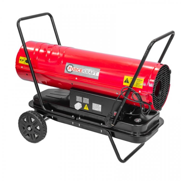 Пушка тепловая дизельная/керосин(30кВт,220В,50Гц,бак-20л,расход топл.-2.15кг/час,t раб.-13ч,площадь обогрева-185м2,защита от перегрева,датчик пламени)