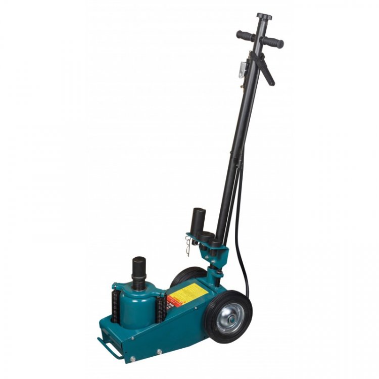 Домкрат пневмогидравлический подкатной 35т (высота подхвата - 257мм, высота подъема - 527мм) Домкрат пневмогидравлический подкатной 35т (высота подхвата - 257мм, высота подъема - 527мм)