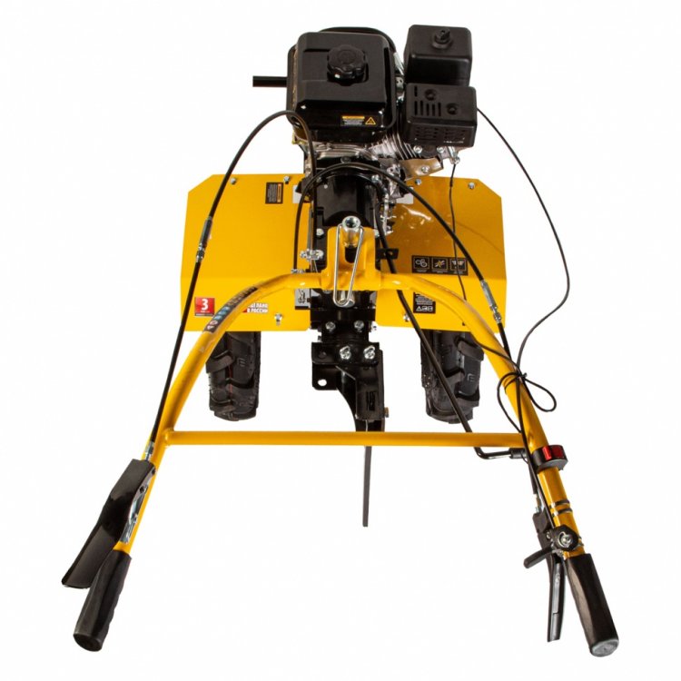 Мотоблок DPT-270X, 7 л.с., диск.сцеп, шир 90 см, глуб 35 см, фрез 3х4, ВОМ, передачи 2В/1Н// Denzel Мотоблок DPT-270X, 7 л.с., диск.сцеп, шир 90 см, глуб 35 см, фрез 3х4, ВОМ, передачи 2В/1Н// Denzel