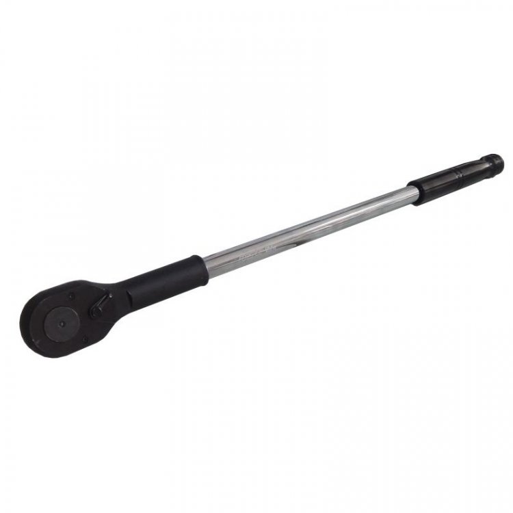 Трещотка реверсивная с удлиненной,съемной рукояткой под усилитель  1" L-1010мм (24зуб)