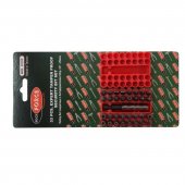 Набор бит секретных с магнитным битодержателем 33 пр. 1/4",в блистере