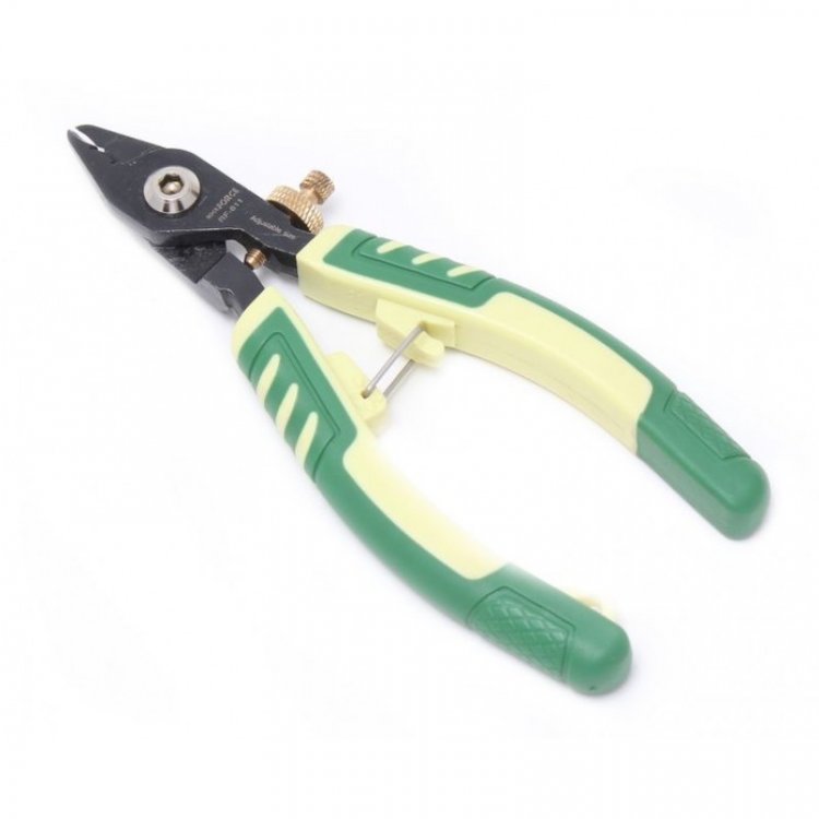 Съемник изоляции комбинированный CR-V (1.6-3мм) 6"-158мм, в блистере